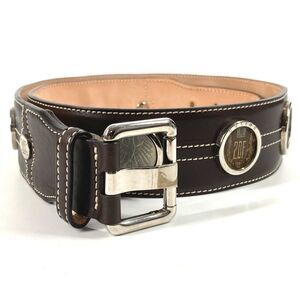 Celine | Accessories | Celine Brown Leather Double Wrap Belt  display picture 2